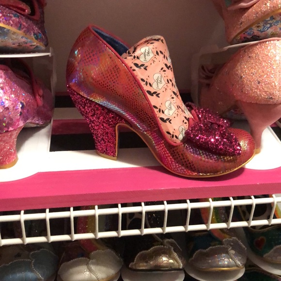 Irregular Choice Pink Nick of Time - Picture 6 of 7